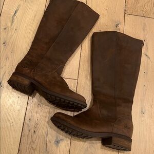 UGG Brown Combat & Moto Boots